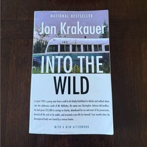 Into The Wild paperback book